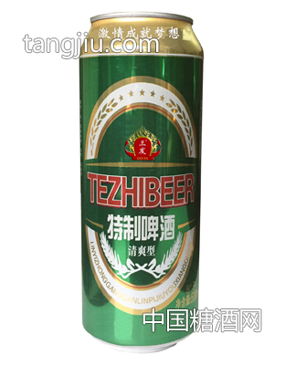 清爽型特制啤酒500ml