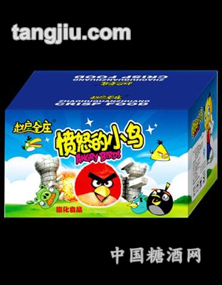 趙戶全莊憤怒的小鳥膨化食品箱裝（藍(lán)）