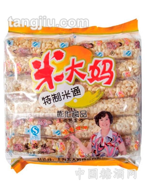 米大媽300g特制米通[芝麻味]