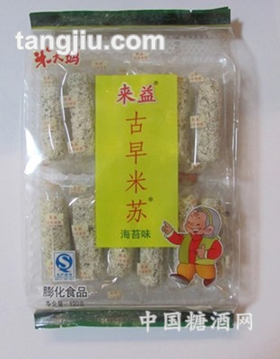 米大媽來(lái)益古早米蘇120克海苔味