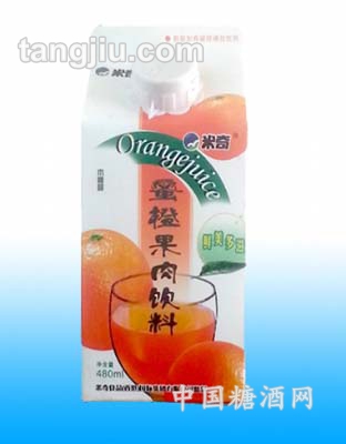 米奇果肉飲料（橙）15-480ml