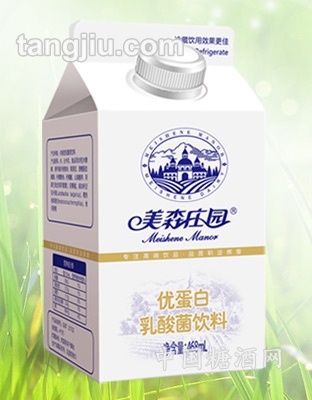 美森莊園468ml優(yōu)蛋白乳酸菌飲料