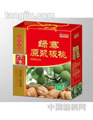 綠寨原漿核桃植物蛋白飲品