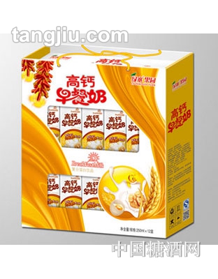 高鈣早餐奶復(fù)合蛋白飲品