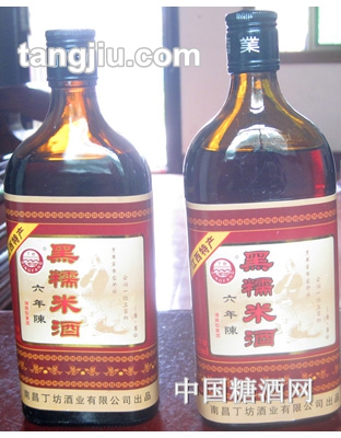 丁坊牌六年陳黑糯米酒500ml