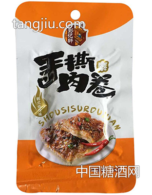 手撕素肉卷28g-韓式燒烤味