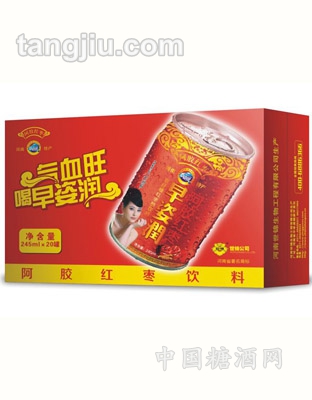 阿膠紅棗飲料早姿潤245ml