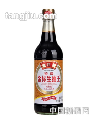 珠江橋金標生抽王500ml