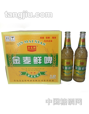 金麥鮮啤尊貴8度500ml