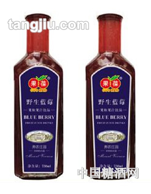 果葆弗農(nóng)莊園藍莓果汁750ml