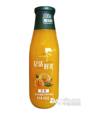 億活時(shí)光-芒果復(fù)合乳酸菌飲料-980g