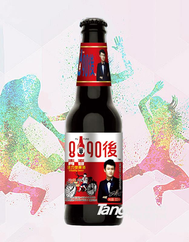 8090后青春活力型啤酒紅標(biāo)-330ml