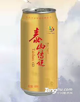 泰山傳說啤酒495ml罐裝