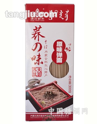 蕎之味蕎麥原味彈面300g