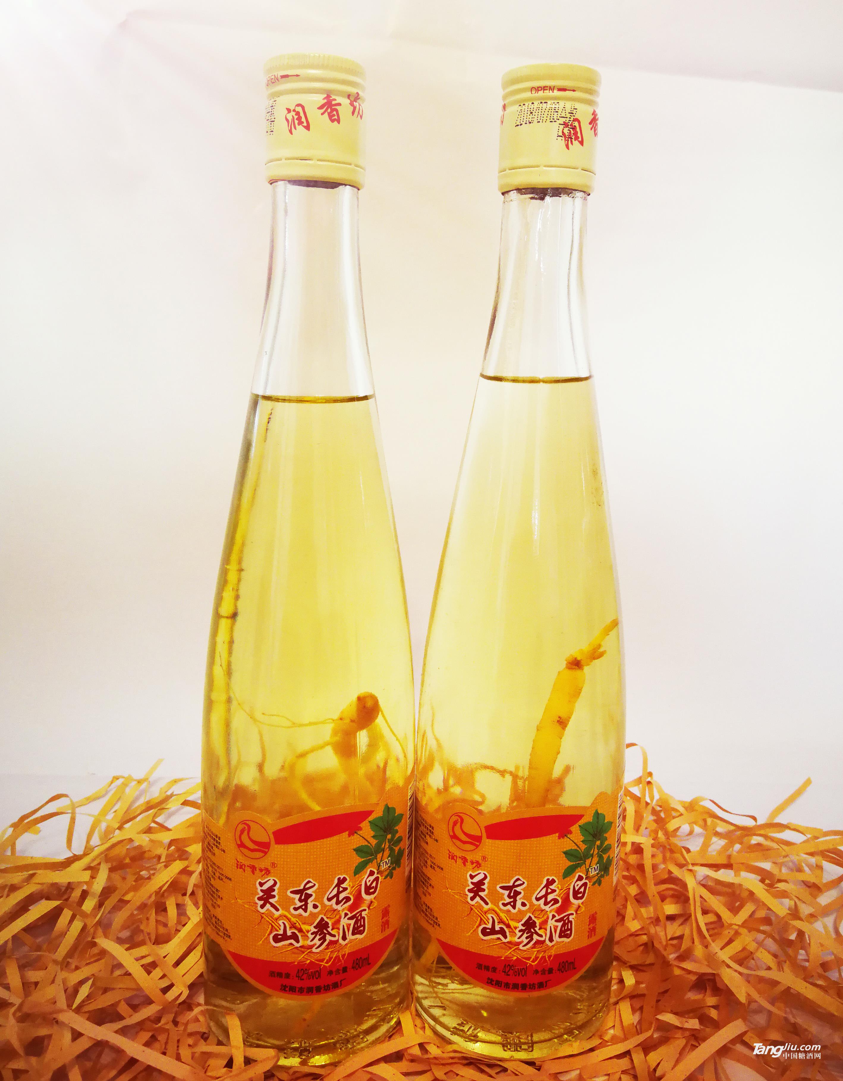 關(guān)東長白42度山參酒-480ml