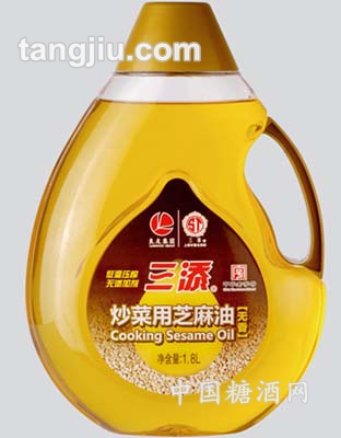 “三添”牌炒菜用芝麻油1.8L