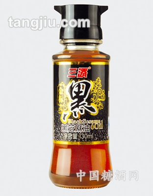 “三添”牌黑芝麻油130ML