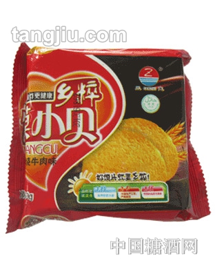 三志紅燒牛肉味鄉(xiāng)粹饃片