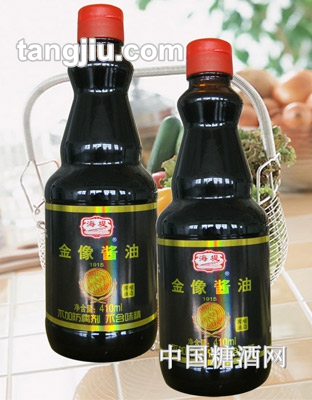 淘化金像醬油410ml