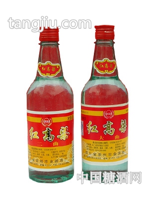 紅高粱大曲(50度，450ml，玻璃瓶)