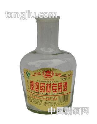 浸泡藥材酒(廣口瓶，60度，2L，廣口瓶)