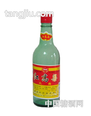 紅高粱大曲酒（52度，478ml，玻璃瓶）