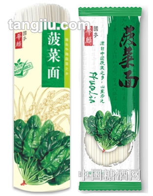 國(guó)夢(mèng)華麟菠菜面350g