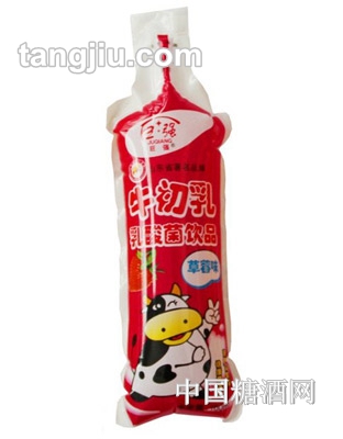 巨強(qiáng)牛初乳草莓味100ml