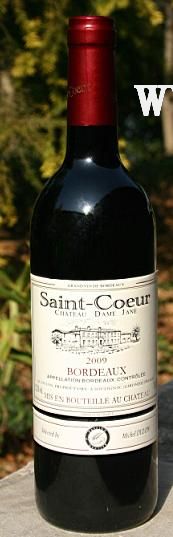 圣戈波爾多干紅葡萄酒   Saint  Coeur Bardeaux Red 2