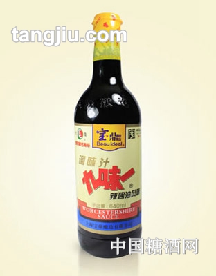 寶鼎九味一辣醬油調(diào)味汁640ml