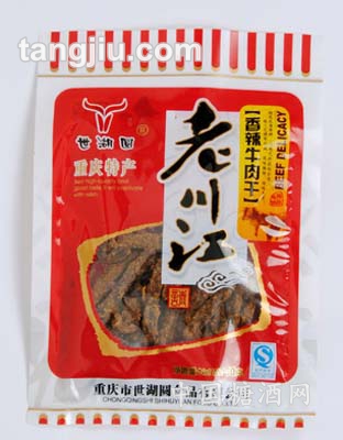 80g香辣牛肉干