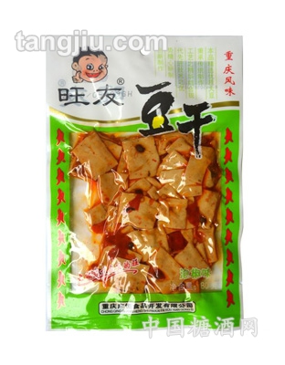 重慶風(fēng)味旺友泡椒味80g豆干