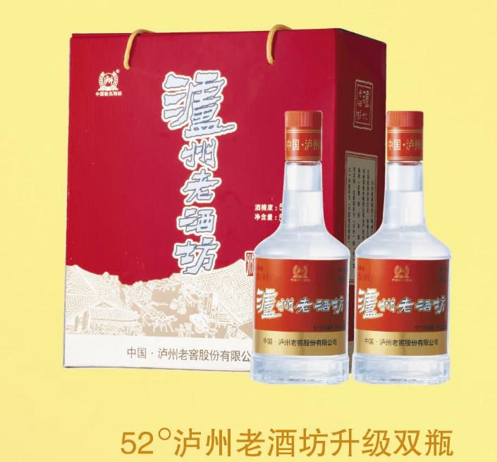 瀘州老酒坊升級(jí)雙瓶