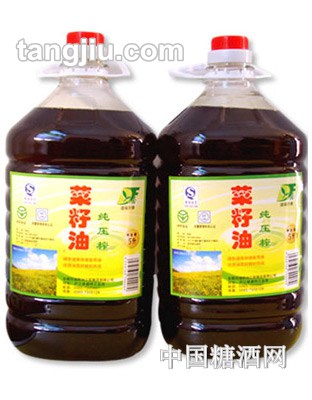 圣運四級菜籽油5L