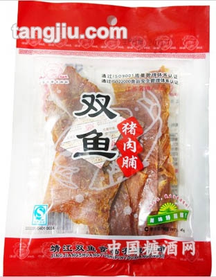 雙魚(yú)牌豬肉脯豬肉干 45g