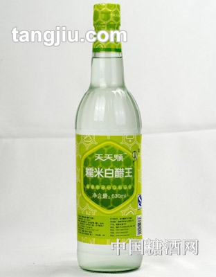 天天順糯米白醋王630ml