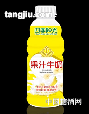 四季陽光果汁牛奶飲品360ml