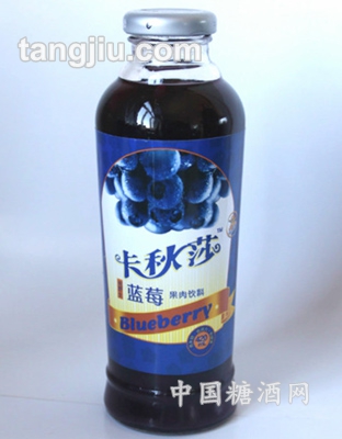 藍(lán)莓果肉飲料卡秋莎420ml