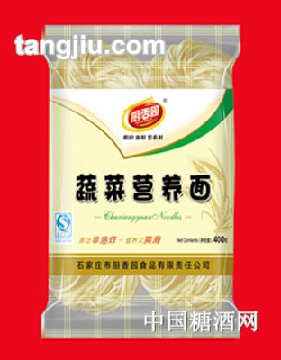 廚香園蔬菜營(yíng)養(yǎng)面400g