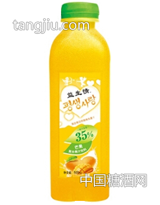 益生情芒果復(fù)合果汁飲料500ml