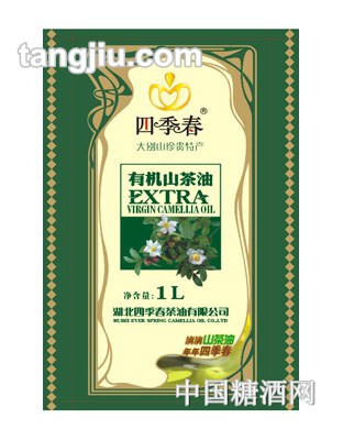 四季春有機茶油1L