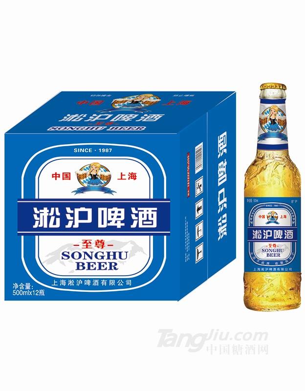 淞滬啤酒瓶裝500mlx12（藍）