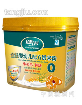 健諾0段牛初乳●護(hù)腸配方奶米粉500g