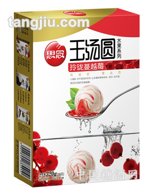 思念320g玉湯圓玲瓏蔓越莓