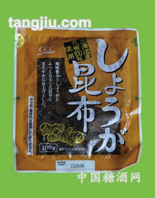 生姜昆布100g