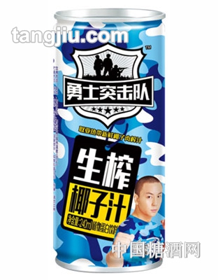 勇士突擊隊生榨椰子汁—240ml