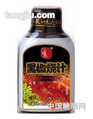 味之物語(yǔ)黑椒燒汁（甘口）190ml