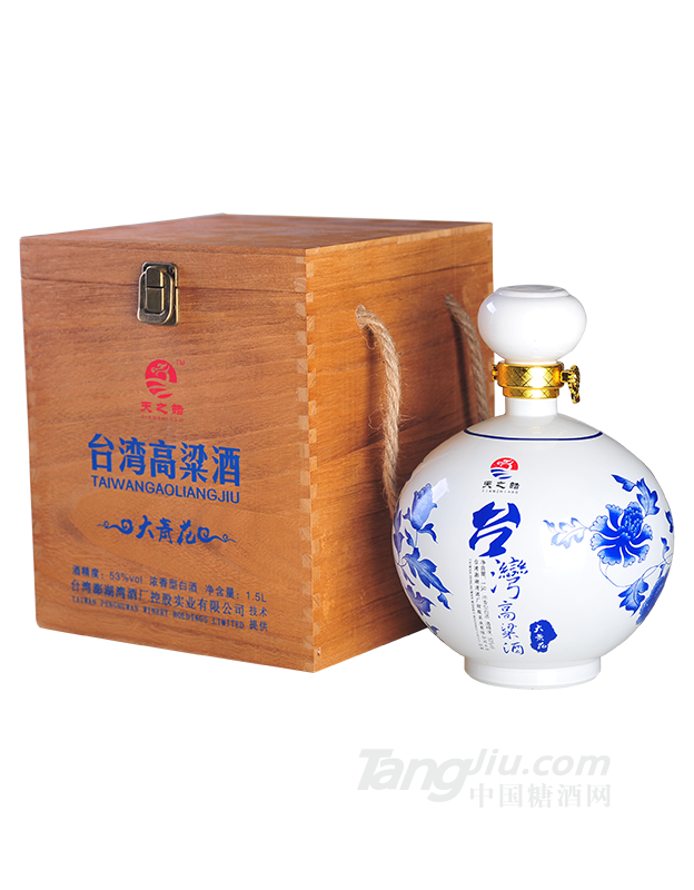 臺灣高粱酒-大青花瓷53度1500ml