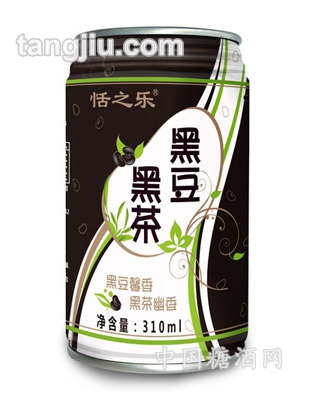 恬之樂(lè)黑豆黑茶飲料310ml