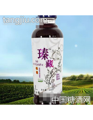 野戀低糖藍(lán)莓汁440ml